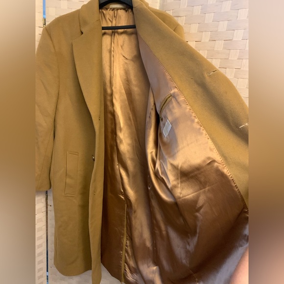 Brand New Michael Kors PeaCoat tan brown with gold lining - Picture 11 of 11
